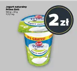Netto Jogurt naturalny Zott Primo oferta