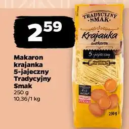 Netto Makaron 5-jajeczny krajanka Tradycyjny Smak oferta