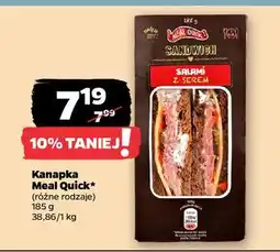 Netto Kanapka salami z serem Meal Quick Sandwich oferta