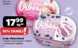 Netto Lody mascarpone i malina Koral Vibes oferta
