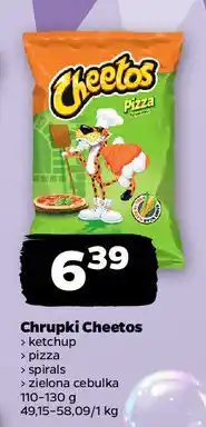 Netto Chrupki zielona cebulka Cheetos oferta