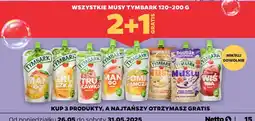 Netto Mus jabłko-wiśnia-banan Tymbark oferta
