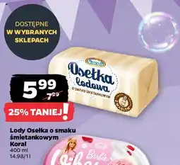 Netto Lód osełka śmietankowa Koral Osełka Lodowa oferta