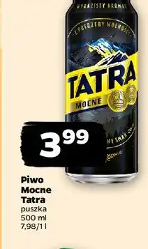 Netto Piwo Tatra Mocne oferta