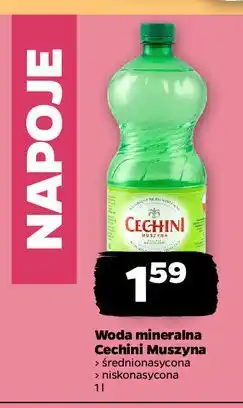 Netto Woda niskonasycona Muszyna Cechini oferta