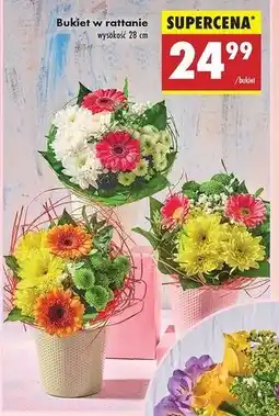 Biedronka Bukiet w ratanie oferta
