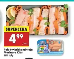 Biedronka Polędwiczki z mintaja Marinero Kids oferta