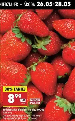 Biedronka Truskawki polska oferta
