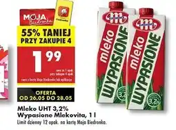 Biedronka Mleko 3.2% Mlekovita Wypasione oferta