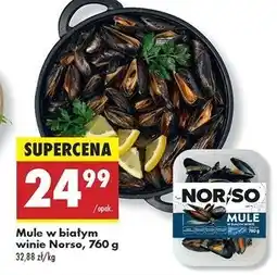 Biedronka Mule w białym winie Norso oferta