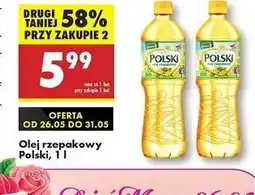 Biedronka Olej rzepakowy Polski oferta