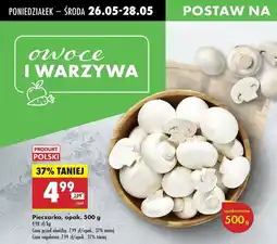 Biedronka Pieczarki polska oferta