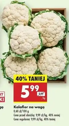 Biedronka Kalafior oferta