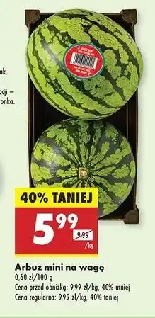 Biedronka Arbuz mini oferta