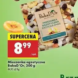 Biedronka Mieszanka egzotyczna Bakad'or oferta