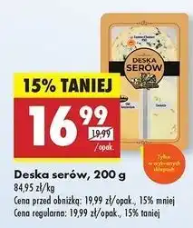 Biedronka Deska serów oferta