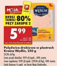 Biedronka Polędwica drobiowa Kraina Wędlin oferta
