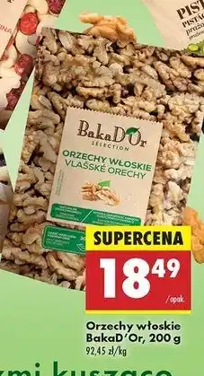 Biedronka Orzechy włoskie Bakad'or oferta