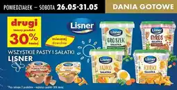 Biedronka Sałatka warzywno-jajeczna z kurkami Lisner oferta