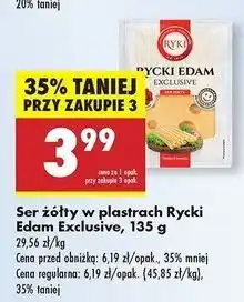 Biedronka Ser rycki edam exclusive Ryki oferta