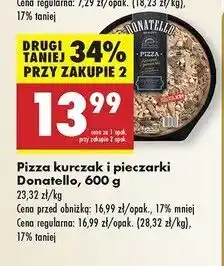 Biedronka Pizza kurczak i pieczarki Donatello oferta