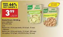 Biedronka Makaron śmietana z ziołami Knorr oferta