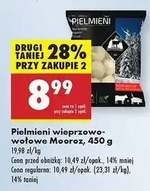 Biedronka Pielmieni wołowo-wieprzowe Mooroz oferta
