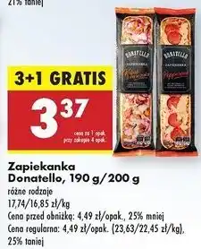 Biedronka Zapiekanka pepperoni Donatello oferta