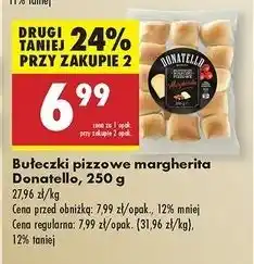 Biedronka Bułeczki pizzowe margherita Donatello oferta