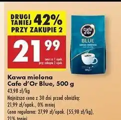 Biedronka Kawa Cafe D'or Blue oferta