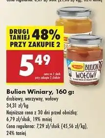 Biedronka Bulion warzywny Winiary oferta