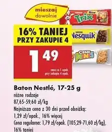 Biedronka Baton Cini Minis oferta