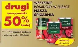 Biedronka Pomidory krojone Nasza Spiżarnia oferta