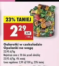 Biedronka Galaretki w czekoladzie Odra Opolanki oferta