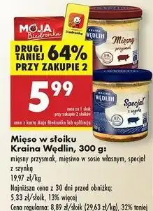Biedronka Specjał z szynką Kraina Wędlin oferta
