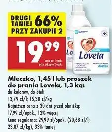 Biedronka Proszek do prania bieli Lovela Baby oferta