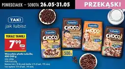 Biedronka Płatki choco muszelki Lubella Mlekołaki oferta