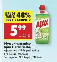 Biedronka Płyn do mycia konwalie Ajax Floral Fiesta oferta
