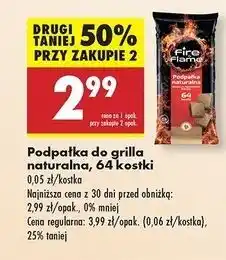 Biedronka Podpałka naturalna Fire & Flame oferta