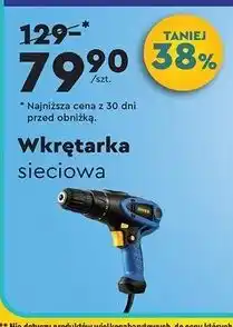 Biedronka Wkrętarka sieciowa Niteo Tools oferta
