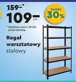 Biedronka Regał warsztatowy 180 x 90 40 cm Niteo Tools oferta