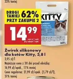 Biedronka Żwirek silikonowy Kitty oferta
