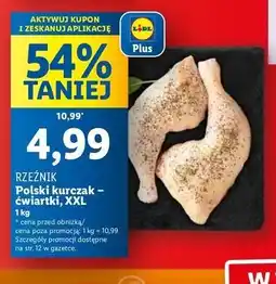 Lidl Ćwiartka tylna z kurczaka Rzeźnik Codzienna Dostawa oferta