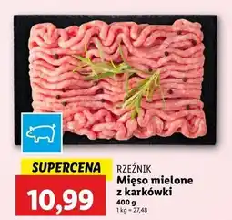 Lidl Mięso mielone wieprzowe z karkówki Rzeźnik Codzienna Dostawa oferta