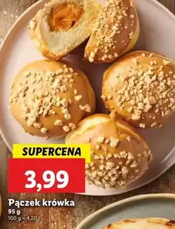Lidl Pączek z nadzieniem krówkowym oferta