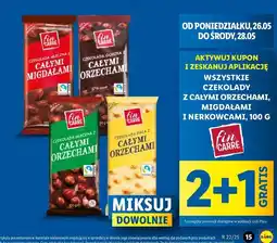 Lidl Czekolada biała z ciastkami korzennymi i migdałami Fin Carre oferta