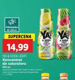 Lidl Syrop do saturatorów mango-marakuja-bergamotka Excellence Ya! oferta