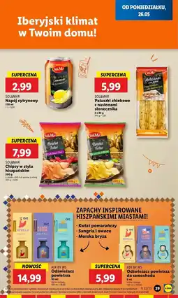 Lidl Chipsy w stylu hiszpańskim sól morska i oliwki Sol&Mar oferta