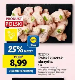 Lidl Skrzydła z kurczaka Rzeźnik Codzienna Dostawa oferta