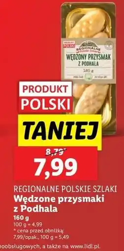 Lidl Wędzone przysmaki z podhala Regionalne Szlaki oferta